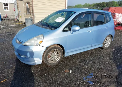 2008 Honda Fit Sport z USA, uszkodzony, nr VIN JHMGD38608S000852